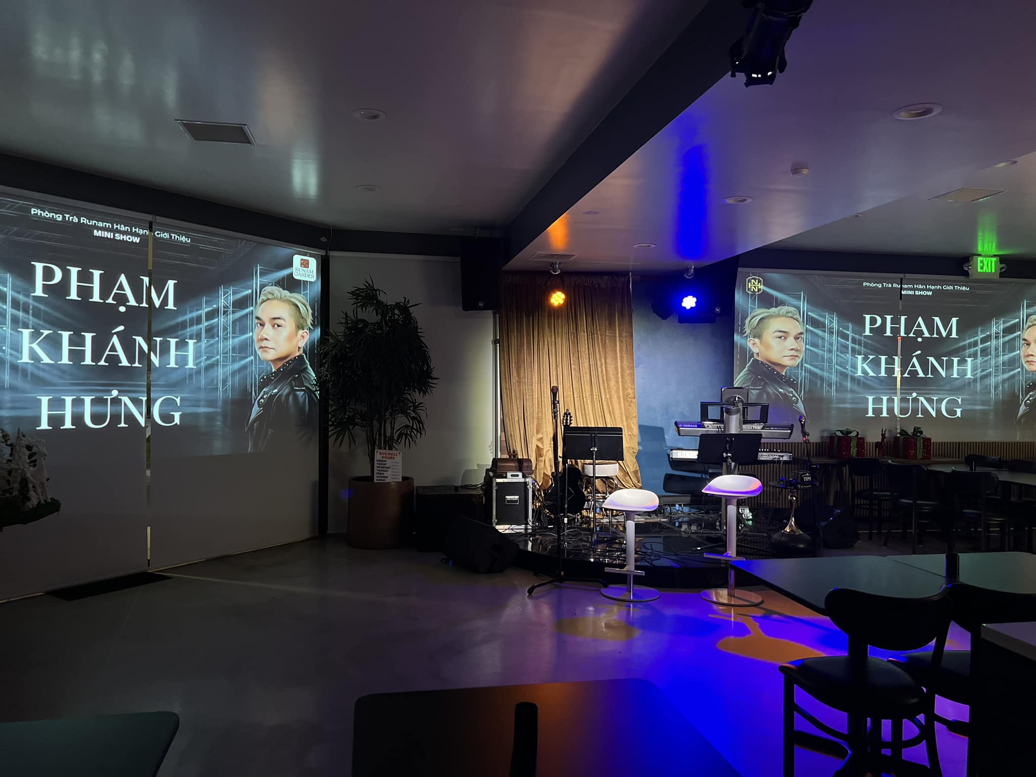 Lounge jazz Saturday night at Runam Garden